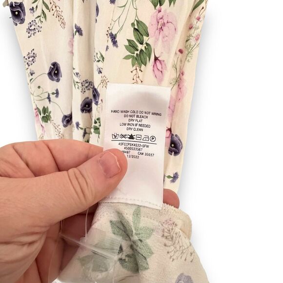 Favorite Daughter The Vineyard Dress in Spring Floral Size 2 Ivory Midi NWT $288 - Picture 8 of 11